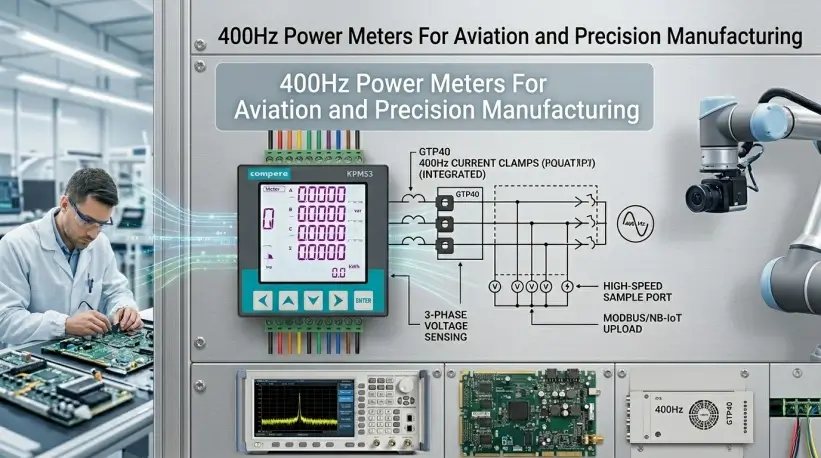 400Hz Power Meter Solution | Aviation and Military Power Monitoring
