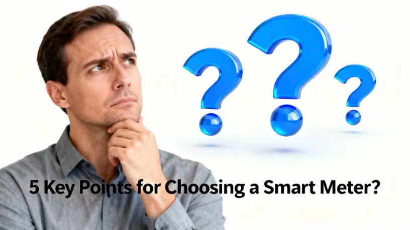 5 Key Points for Choosing a Smart Energy Meter
