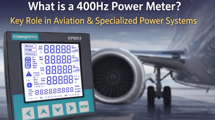 Advanced 400Hz Power Meter for Aviation & Industrial Use
