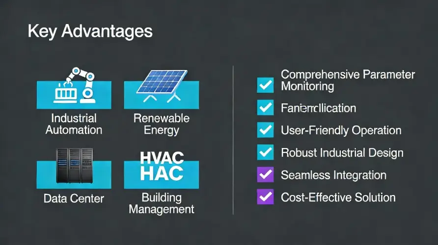 advantages of panel meter