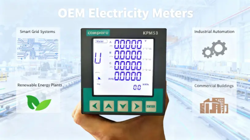 Applications of Multifunctional OEM Electricity Meters in Industry