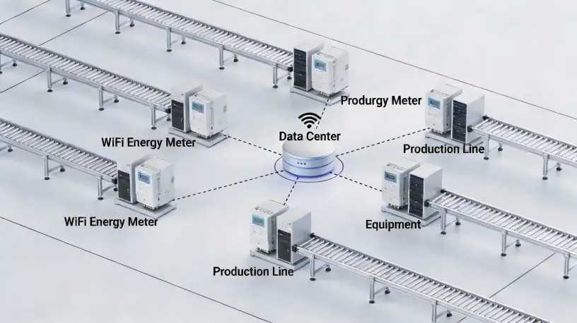 data of WiFi Energy Meter for Smart Factory
