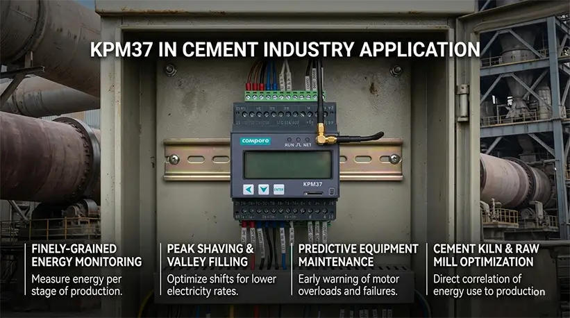 Deep Application of Smart Meters In Cement Plants