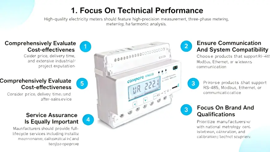 How to Choose the Right OEM Energy Meter Manufacturer?