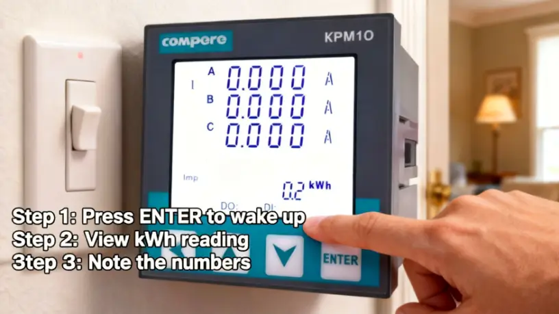 How to Read Your Digital Energy Meter?