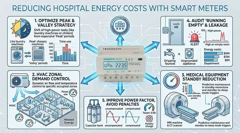 How to Reduce Hospital Energy Costs Through Smart Meters