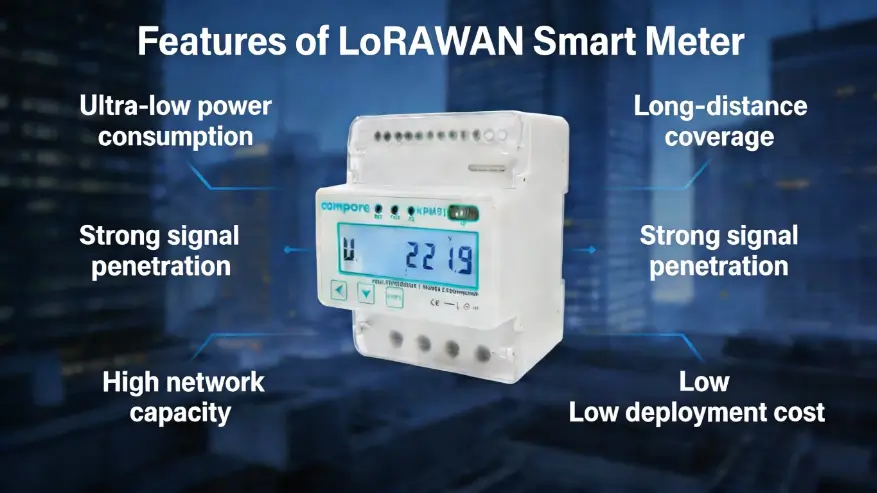Application Scenarios of LoRaWAN Smart Energy Meters