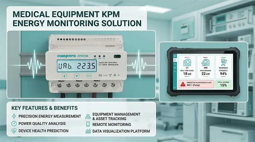 Medical Equipment Manufacturers: Equipment Energy Monitoring Solution