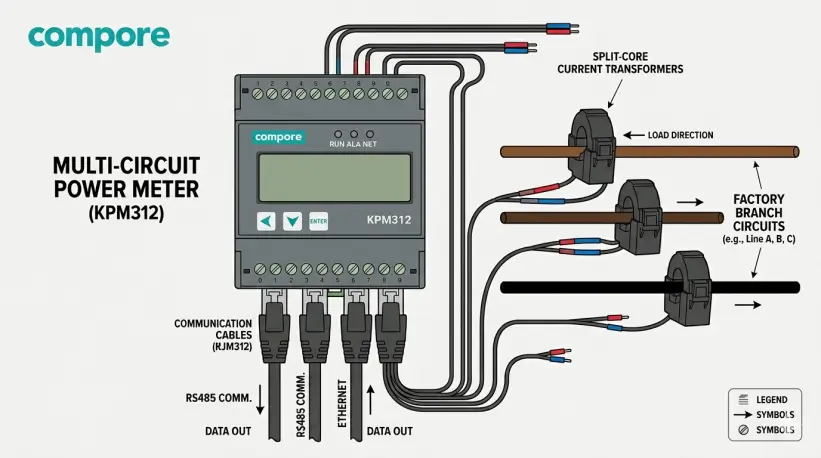 How Multi-Circuit Meters Facilitate Refined Energy Management in Factories