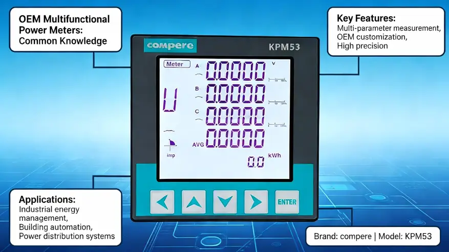 Introduction to Common Knowledge of Multifunctional OEM Digital Power Meters