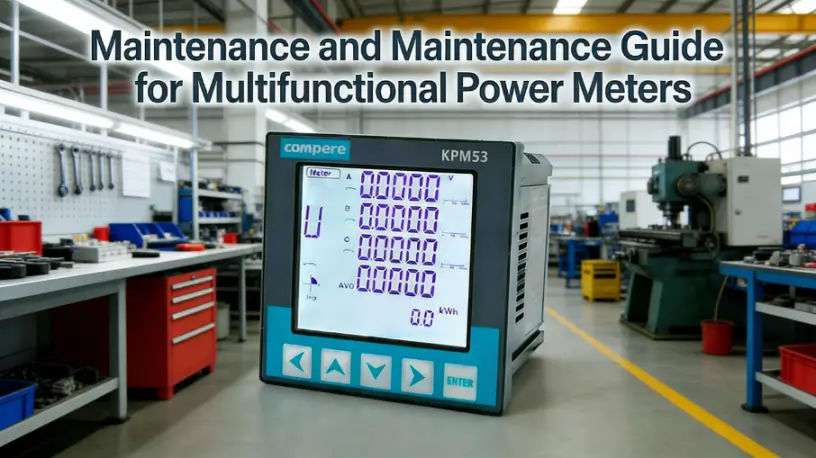 Multifunctional Power Meters Maintenance and Care Guide