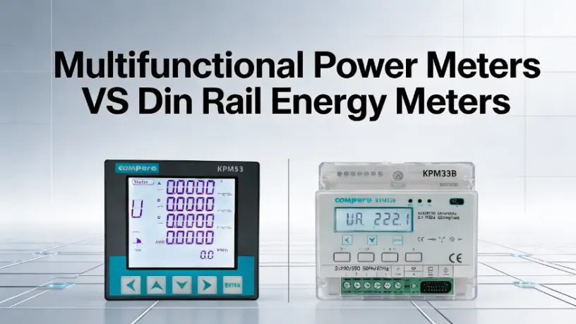 Multifunctional Power Meters VS Din Rail Energy Meters