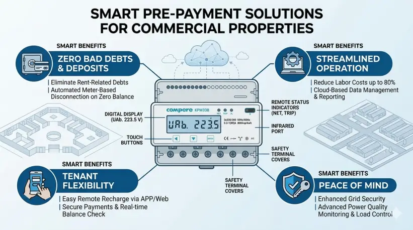 Prepaid Electricity Meter Solutions for Large Shopping Malls