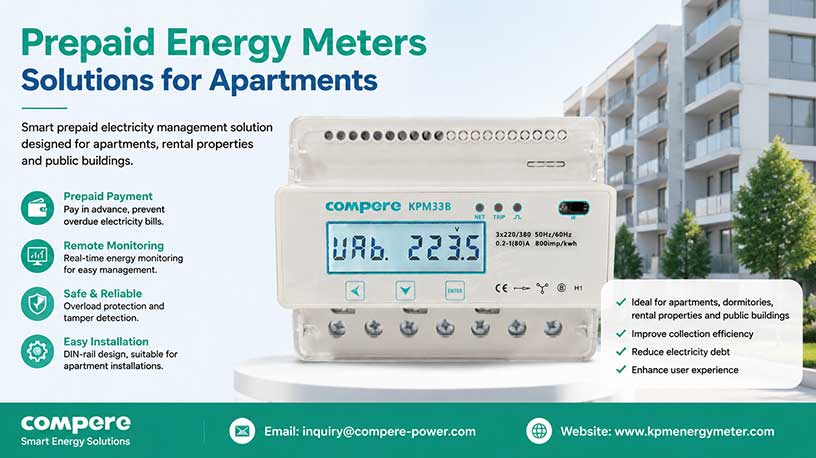 Prepaid Energy Meters For Apartments Improve Electricity Management and Reduce Operating Costs