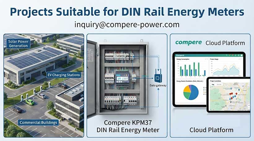 Projects Suitable for DIN Rail Energy Meters | Flexible Energy Monitoring