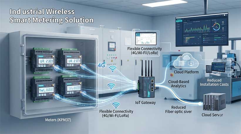 Wireless IoT Smart Meter Solution for Smarter Energy Monitoring and Management