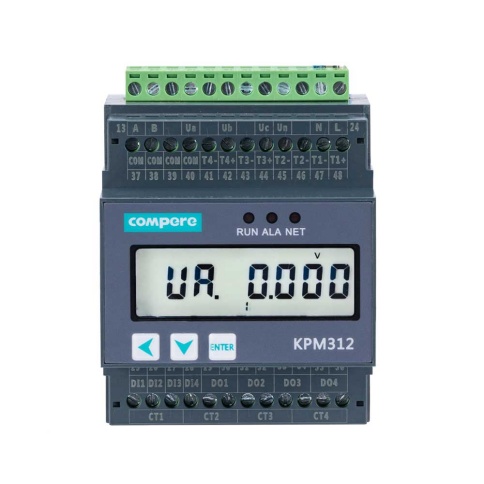 KPM312 Three Phase Multi Channel Energy Meter