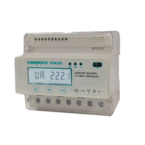KPM33 Three-phase DIN Rail 4G OME Prepaid Energy Meter